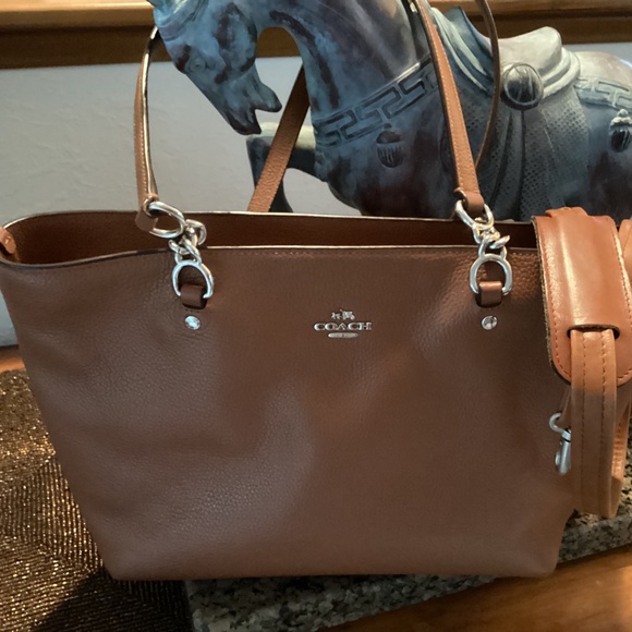 Coach Handbags - Authentic Coach Sophia Small Pebble Leather Tote